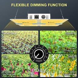 4000W Sunlike LED Grow Light Full Spectrum for Greenhouse Tent Veg Plants Flower