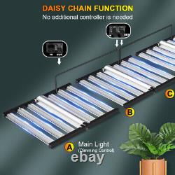 4500W Smart LED Hydroponics Grow Light Bar for Indoor Medical Plants Veg Flower