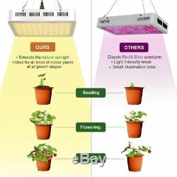 4PCS 1000W Watt Led Grow Light Full Spectrum Lamp for Hydroponic Plant Veg Bloom