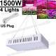4pcs 1500w Led Grow Light Full Spectrum Indoor Plant Veg Flower Hydroponic Lamp