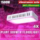 4x 1500w Led Grow Light Full Spectrum For Indoor Hydro Veg Flower Panel Lamp Us