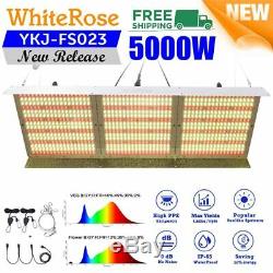 5000W White LED Grow Light Sunlike 3500K Full Spectrums for Indoor VEG & Flower