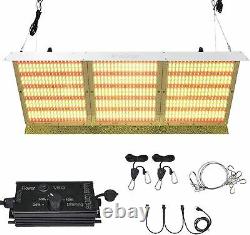 6000W Dimmable LED Grow Light Panel- Full Spectrum Lamp Waterproof Seeding Veg