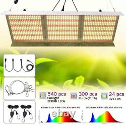 6000W Led Grow Light Full Spectrum For All Indoor Plants Veg Flower UV IR IP65