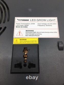 600W LED Grow Light Kits Full Spectrum Veg&Bloom (IN pickup) (RO1042073)