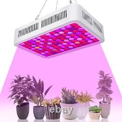 600W LED Grow Light Plant Growing Lights with Dimmable Veg Bloom Switch Upgraded