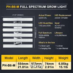 640W 400W LED Grow Lights Hydroponics Full Spectrum Indoor Veg Flower Plant Lamp