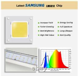 640W 8 Bars Full Spectrum Samsung LED Grow Light Hydroponics Kits VS Fluence/CMH
