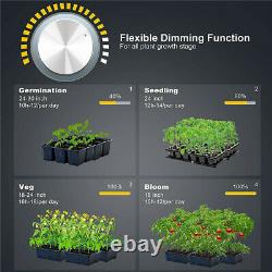 640W 8bars Dimmable Samsung LED Grow Light for Medical Indoor Plants Veg Flower