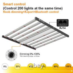 640W Dimmable LED Grow Light Folding 8Bar Indoor Commercial Replace Gavita 1700e
