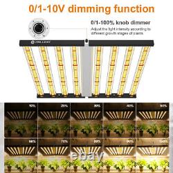 640W Fold Bar Grow Light Indoor Plant Hydroponics Replaces Gavita withSamsung Led