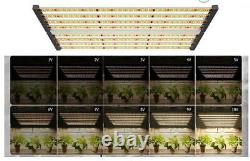 640W Foldable 8 Bar Sunlike Full Spectrum LED Grow Light withSamsung LM281B Indoor