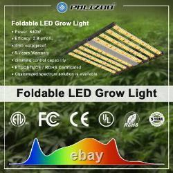 640W Foldable Grow Light Indoor Medical Cultivation Replace Fluence SPYDR Gavita