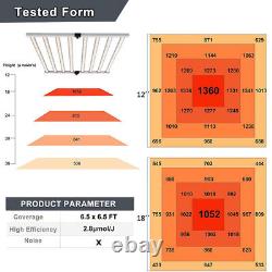 640W Foldable Samsung LED Grow Light Bar Indoor Plant Veg +INVENTRONICS Driver