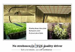 640W Full Spectrum LED Grow Light 8 Bars Veg Bloom Plant Detachable Indoor Grow