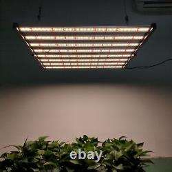640W Full Spectrum LED Grow Light bar Indoor Commercial Dimmable Lamp Veg Flower