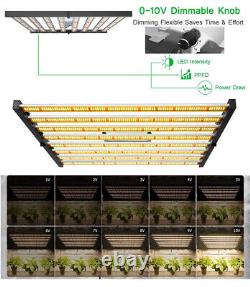 640W Full Spectrum Samsung LED Commercial Grow Light Bar for Indoor Plant Flower