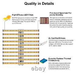 640W LED Full Spectrum Samsung Grow Bar Light Veg Bloom Indoor Hydroponics Plant