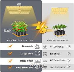 640W LED Full Spectrum Samsung Grow Bar Light Veg Bloom Indoor Hydroponics Plant