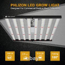 640W LED Grow Light Commercial 8Bar Full Spectrum Indoor Plants withSamsungLM301B