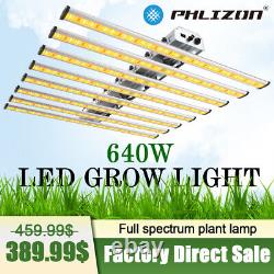 640W LED Grow Light Hydroponic Full Spectrum Indoor Veg Flower Plant Lamp Strip