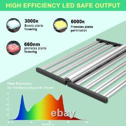 640W Led Foldable Bar Grow Light Plant Lamp Replaces FC6500 FC8000 VEG BLOOM