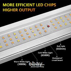 640W Samsung LED Grow Light Bar Full Spectrum Fold Indoor Plant Lamp Veg Flower