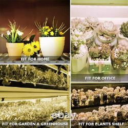 660W LED Grow Light Foldable 6Bars Full Spectrum for Indoor Plants Veg Flower. UL