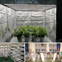 8-Bar LED Grow Full Spectrum 660 Panel With Know Dimmer Function Veg Bloom 4X4ft