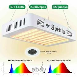 8000W Full Spectrum Grow Light for Hydroponic Veg Flower Plant Panel