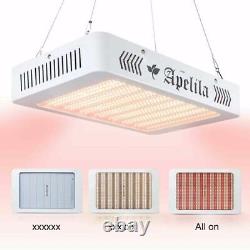 8000W LED Grow Light Full Spectrum for Indoor Plants Veg Flower Lamp Panel