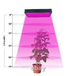 8000W LED Grow Light Lamp Full Spectrum for Indoor Plants Veg Flower Chain US