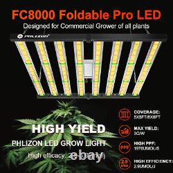 8000W Spider LED Grow Light Sunlike Full Spectrum Hydroponics Indoor Veg Flower