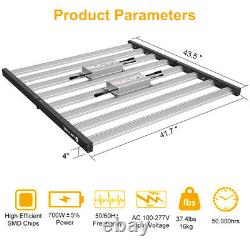 800W 3456LED Grow Light Hydroponic Kit Growing Lamp Plant Flower Veg Indoor Lamp