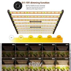 800W 3456LED Grow Light Hydroponic Kit Growing Lamp Plant Flower Veg Indoor Lamp