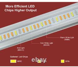 800W 5/6/8/10 Bars Samsung Full Spectrum LED Grow Light Replace Fluence/Gavita