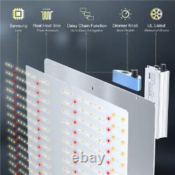 800W Folded LED 8bar Grow Light Full Spectrum Commercial Grow Indoor Lamp FC8000