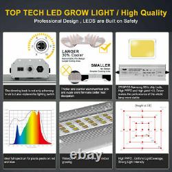 800W LED Grow Light Plants lamp Veg Bloom Full Spectrum Commercial Dimmable IP65