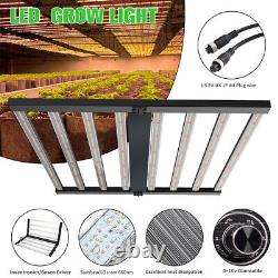 800W Led Grow Light Full Spectrum 5x5ft Indoor Commercial Greenhouse Veg Flower