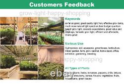 800W Spider 8Bar withSamsung LED Commercial Grow Light Indoor Plants Veg Flower
