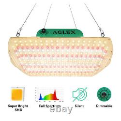 AGLEX 2000W LED Grow Light Dimmable Full Spectrum Hydroponics Indoor Veg