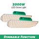 Aglex 2000w Led Grow Light Full Spectrum Lamp Hydroponic Plant Veg Flower 2pcs