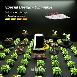 AGLEX 2000W LED Grow Light Full Spectrum for Indoor Plants VEG Flower Adjustable