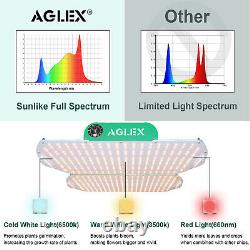 AGLEX 4000W LED Grow Light Full Spectrum for Indoor Plant Veg Flower Dimmable