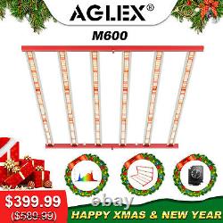 AGLEX 600W LED Grow Light Full Spectrum for Indoor Plants Veg Flower