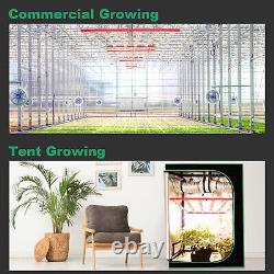 AGLEX 600W LED Grow Lights IR Red Blubs Dpot Indoor Plant VEG IR Bloom