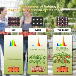 AGLEX COB 3000W LED Grow Light Full Spectrum for Indoor Plant Veg Flower