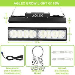 AGLEX G110W LED Grow Light Bulb Sunlike Full Spectrum Indoor Veg Plant Lamp