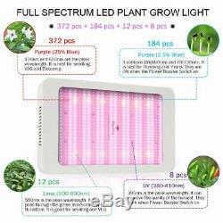 Apelila 8000W LED Grow Light Full Spectrum Bloom Veg Flower Enhance Plant Lamp