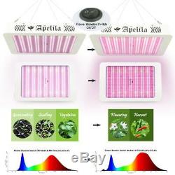 Apelila 8000W LED Grow Light Kits Hydro Full Spectrum Veg Bloom Medical Plants